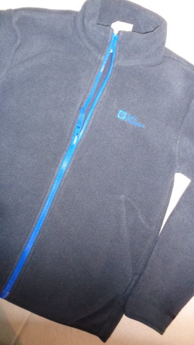 Jack wolfskin fleecejacke blau - wolfskin,