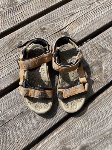 Sandalen jack wolfskin orange - sandalen,