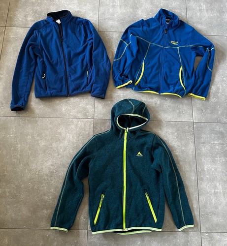 Fleecejacken 3er set 152 158 - 3er,